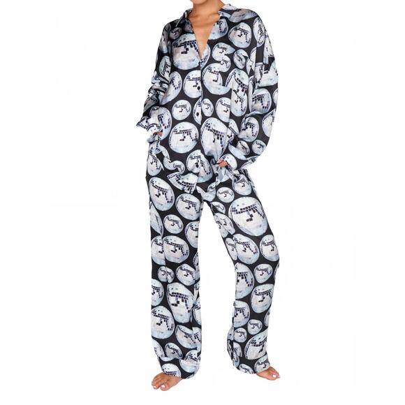 SHOW ME YOUR MUMU Other - NEW SHOW ME YOUR MUMU overslept disco ball pajama set in black
